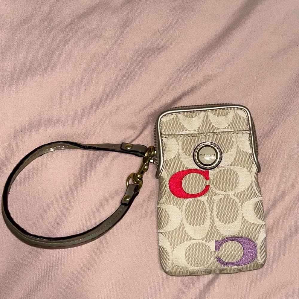 Coach Wristlet